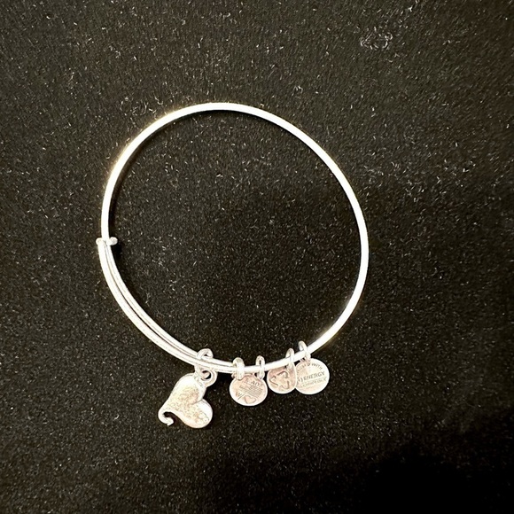 Alex and Ani - Heart Bangle Wire Bracelet - Picture 2 of 2